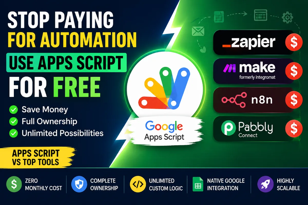 Stop paying for automation tools